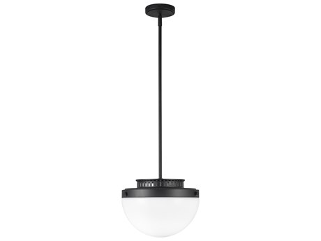 Artcraft Dahlia 1-Light Black Mini Pendant