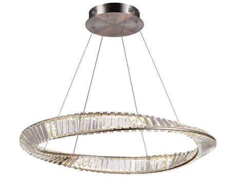 Artcraft Stella Satin Nickel Round Pendant