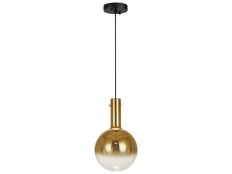 Artcraft Alexis 1-Light Gold Globe Mini Pendant
