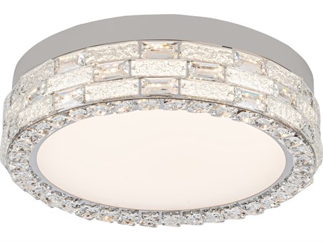 Artcraft Elegance Chrome Flush Mount