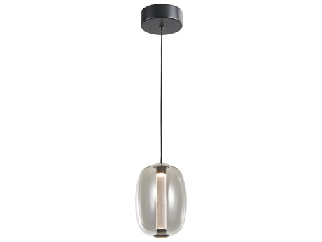 Artcraft Vega 1-Light Black Mini Pendant