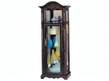 Acme Furniture Solid Wood Cherry Display Cabinet