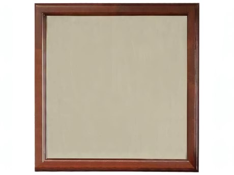 Acme Furniture Louis Philippe Cherry Square Wall Mirror