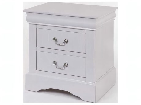 Acme Furniture Louis Philippe 2-Drawers Solid Wood Nightstand