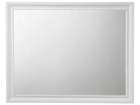 Acme Furniture Naima White Rectangular Wall Mirror