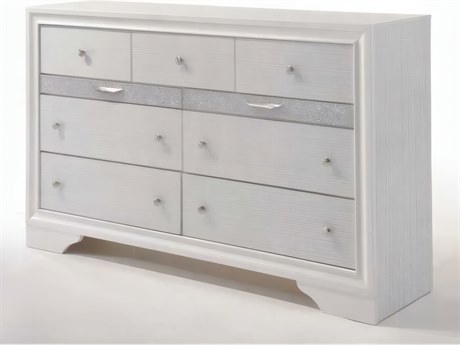 Acme Furniture Naima Rubberwood Double Dresser