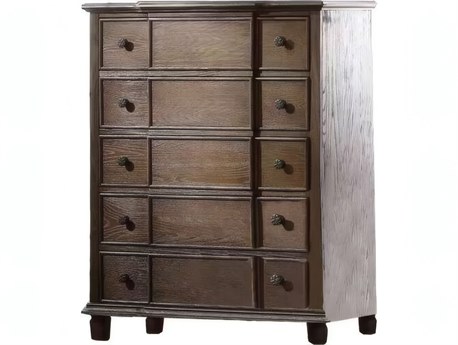 Acme Furniture Baudouin Weathered Oak Acacia Wood Accent Chest