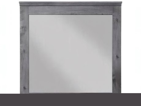 Acme Furniture Vidalia Rustic Gray Oak Square Dresser Mirror