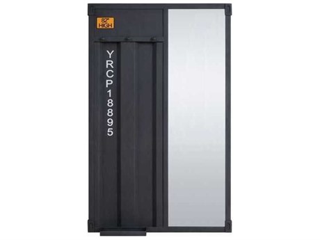 Acme Furniture Cargo Gunmetal Wall Mirror