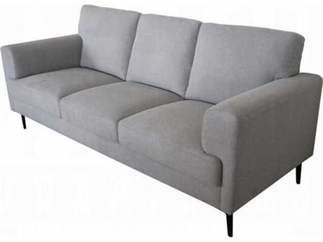 Acme Furniture Kyrene Light Gray Linen Upholstered Sofa