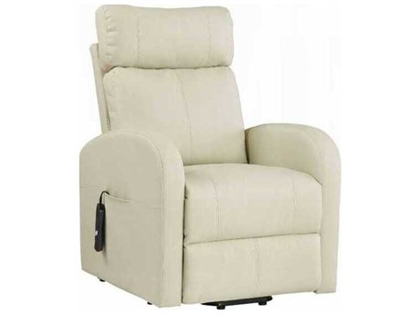 Acme Furniture Ricardo Beige Synthetic Leather Faux Recliner