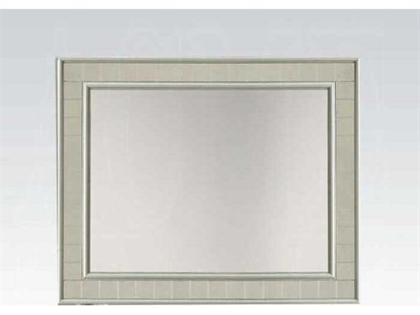 Acme Furniture Champagne Rectangular Wall Mirror
