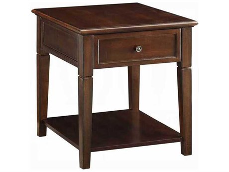 Acme Furniture Malachi Square Wood Walnut End Table