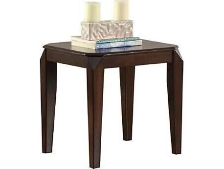 Acme Furniture Docila Square Wood Walnut End Table