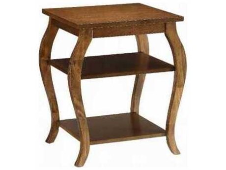 Acme Furniture Becci Square Wood Walnut End Table