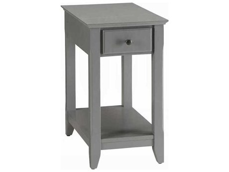 Acme Furniture Bertie Rectangular Wood Gray End Table