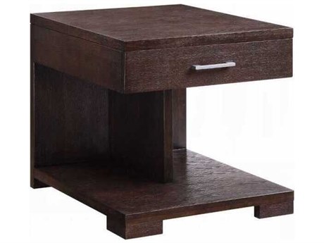 Acme Furniture Niamey Rectangular Wood Walnut End Table