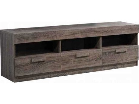 Acme Furniture 59" Rustic Oak Media Console