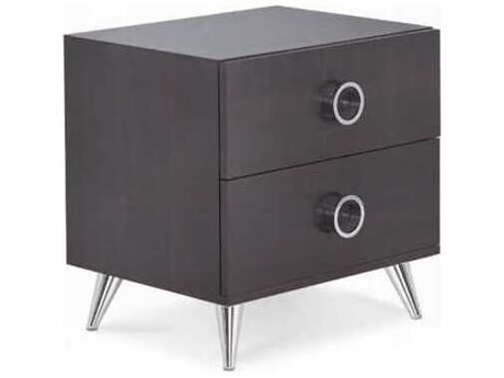Acme Furniture 2-Drawers Brown Nightstand