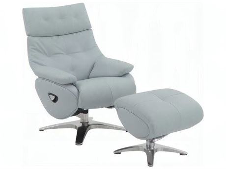 Acme Furniture Chair and Ottoman Set