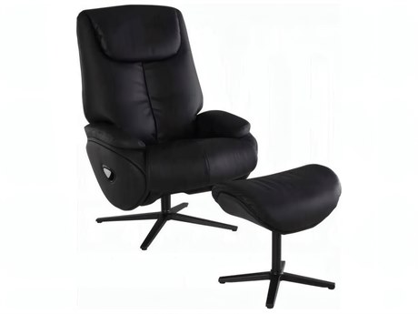 Acme Furniture Chair and Ottoman Set