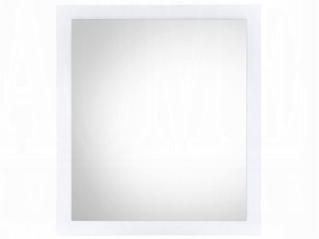 Acme Furniture Perse White Rectangular Dresser Mirror