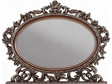Acme Furniture Cherry Wall Mirror