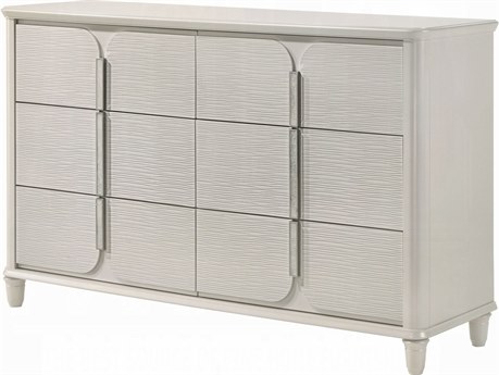 Acme Furniture Laveda 6-Drawers Rubberwood Double Dresser