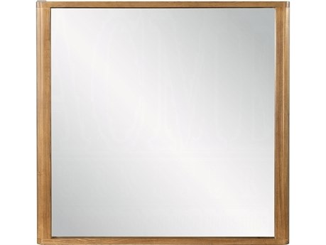 Acme Furniture Zoey Oak Square Wall Mirror