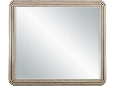 Acme Furniture Leanna Light Oak Square Wall Mirror