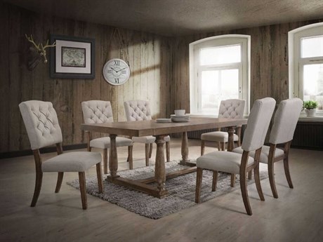 Acme Furniture Bernard Rosewood Dining Room Set