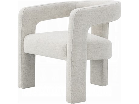 Acme Furniture Plywood Beige Upholstered Arm Dining Chair Set of 2