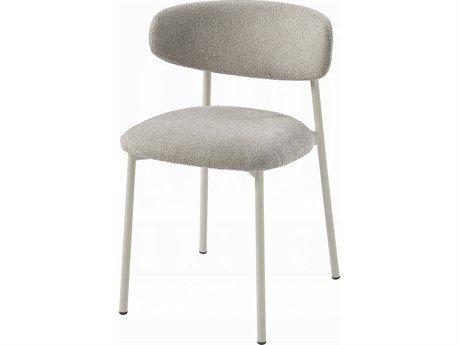 Acme Furniture Gray Upholstered Armless Dining Chair Set of 2