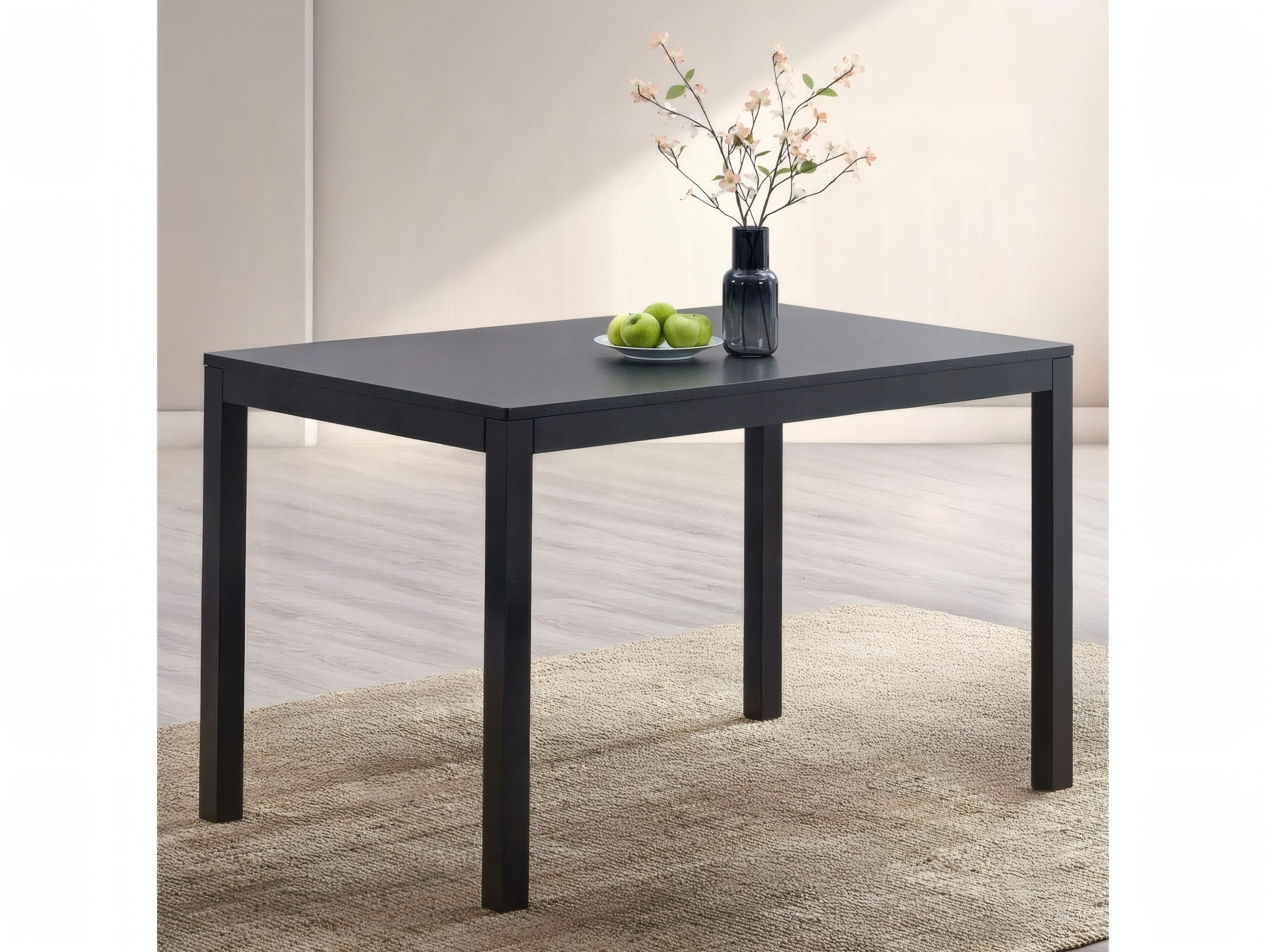 Acme Furniture Briar Rectangular Wood Black Dining Table | ACFDN04175