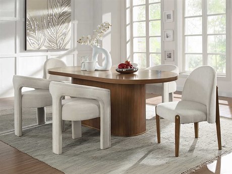 Acme Furniture Gamarya Oak Wood Dining Room Set