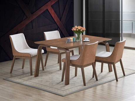 Acme Furniture Ginny Rubberwood Dining Room Set
