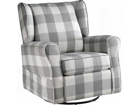 Acme Furniture Glider Gray Accent Chair