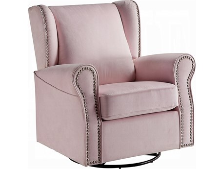 Acme Furniture Glider Pink Accent Chair