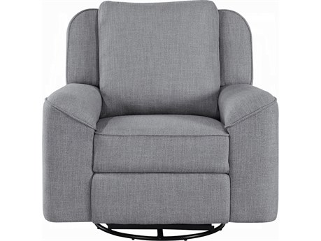 Acme Furniture Destiny Gray Linen Upholstered Recliner