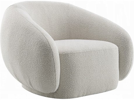 Acme Furniture Isabel Swivel Beige Accent Chair