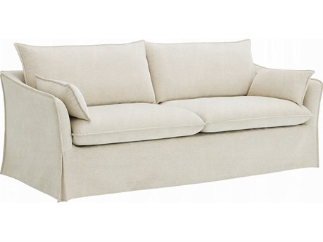 Acme Furniture Shane Beige Linen Upholstered Sofa