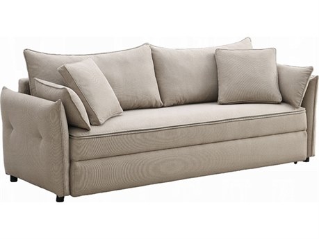 Acme Furniture Irina Beige Fabric Upholstered Sofa Bed