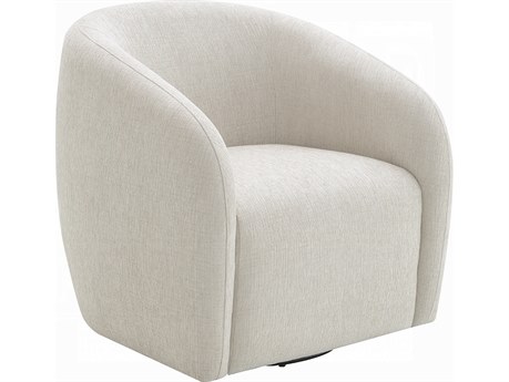 Acme Furniture Etienne Swivel Beige Accent Chair
