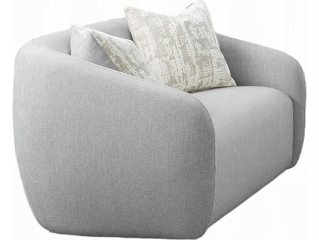 Acme Furniture Etienne Gray Linen Upholstered Loveseat
