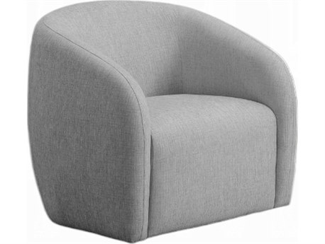 Acme Furniture Etienne Swivel Gray Accent Chair