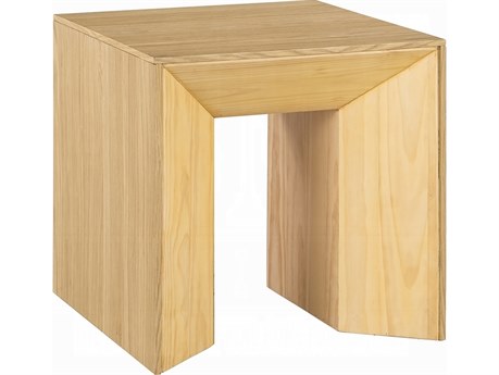 Acme Furniture Harold Square Wood Natural Oak End Table