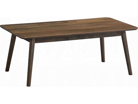 Acme Furniture Lamonte Rectangular Wood Walnut Coffee Table