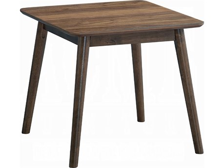 Acme Furniture Lamonte Square Wood Walnut End Table