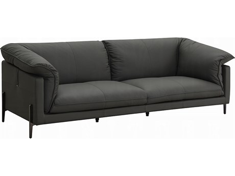 Acme Furniture Tadi Black Leather Sofa