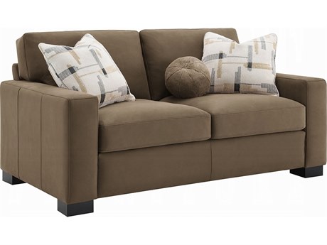 Acme Furniture Darya Brown Suede Fabric Upholstered Loveseat